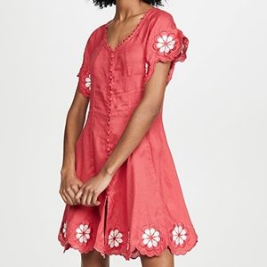 Innika Chou Madonna Phulmun Button Down Tea Dress